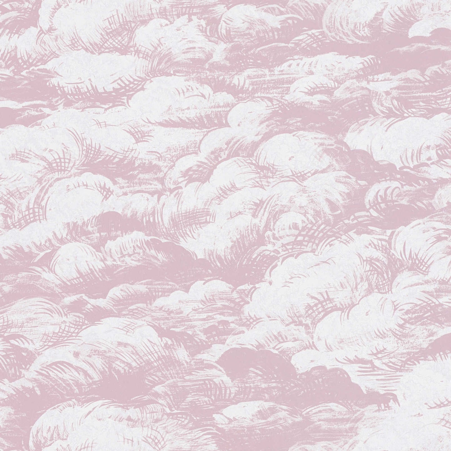 Sample - Cloudy Cloud Wallpaper - Pink
