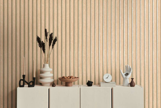 Metallic Bling Panels - Beige/Black