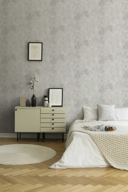 Industrial Grunge Wallpaper - Grey
