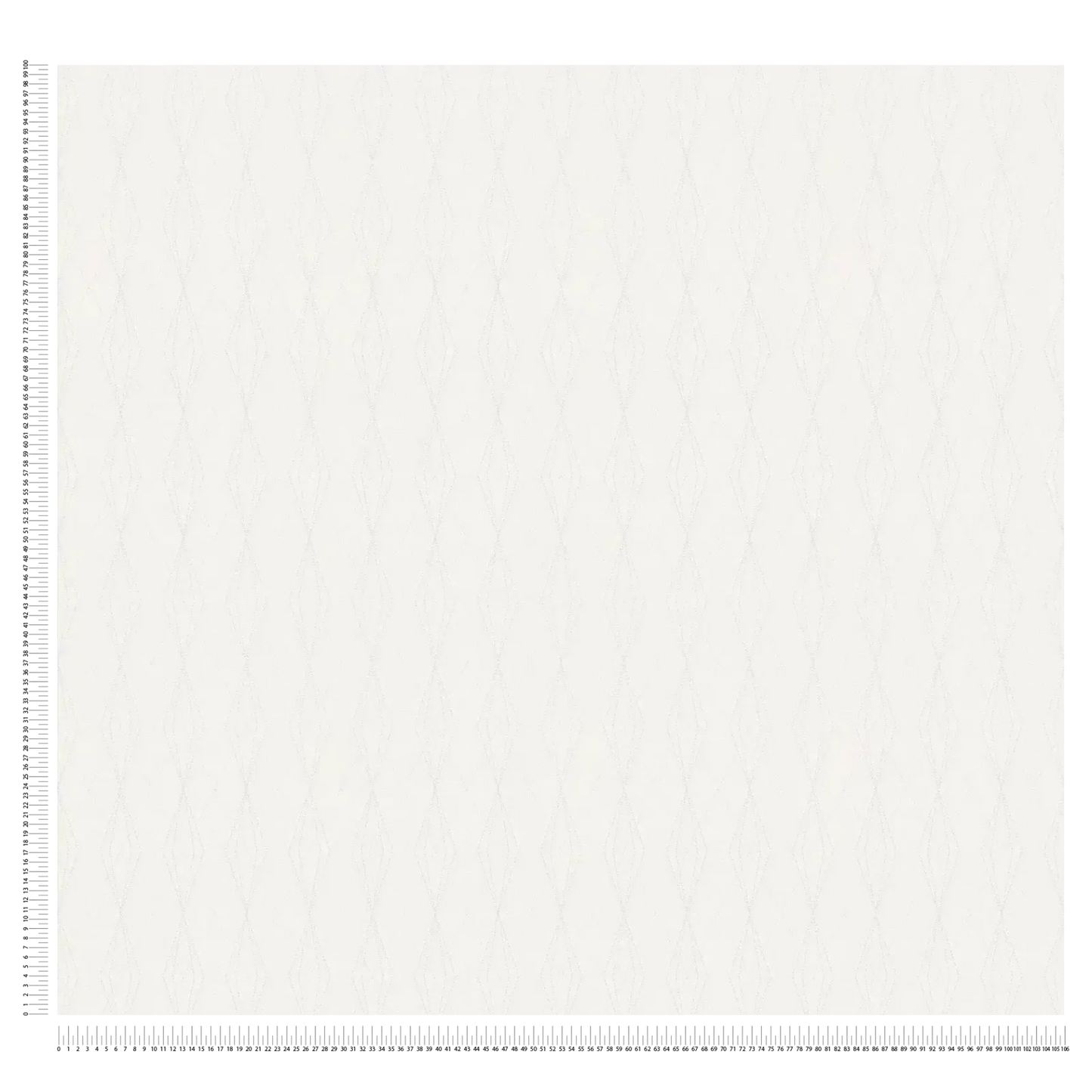 Diamond Relief Wallpaper - Grey