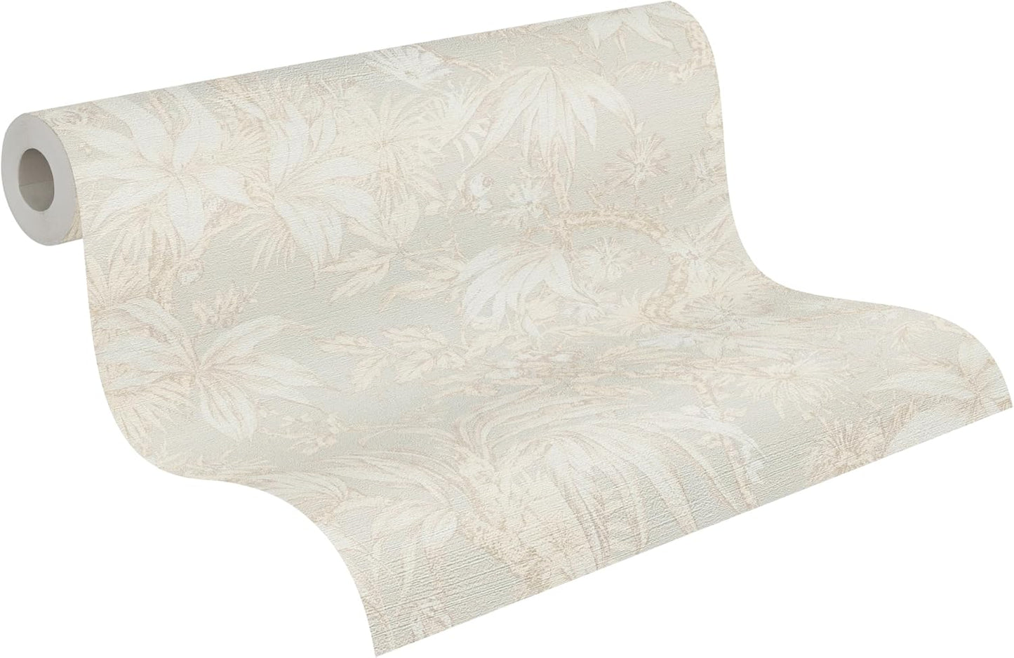 Sepia Memories - Jungle Wallpaper - Cream