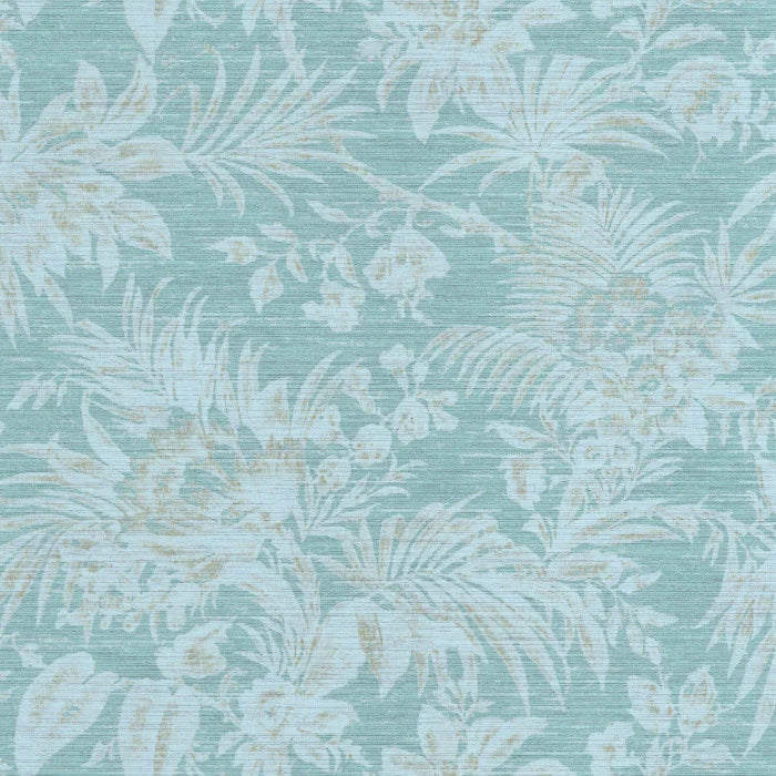 Sample - Fern Wallpaper - Teal - Discontinuing