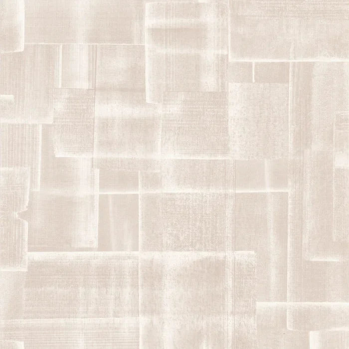 Sample - Patch Ginkgo Wallpaper - Beige / Pink