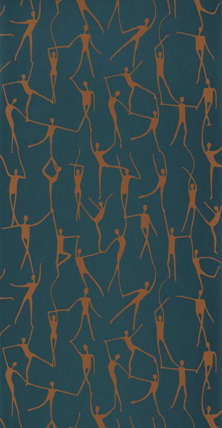 Alberto Iconic Wallpaper - Copper