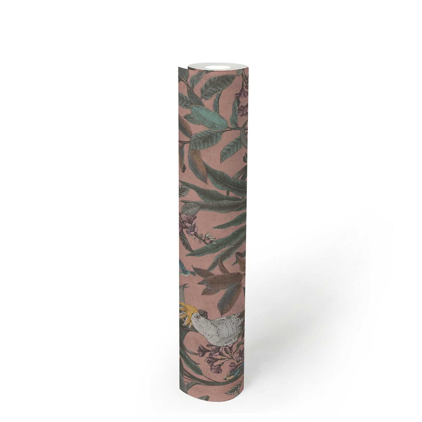 Cockatoo Jungle Wallpaper - Pink