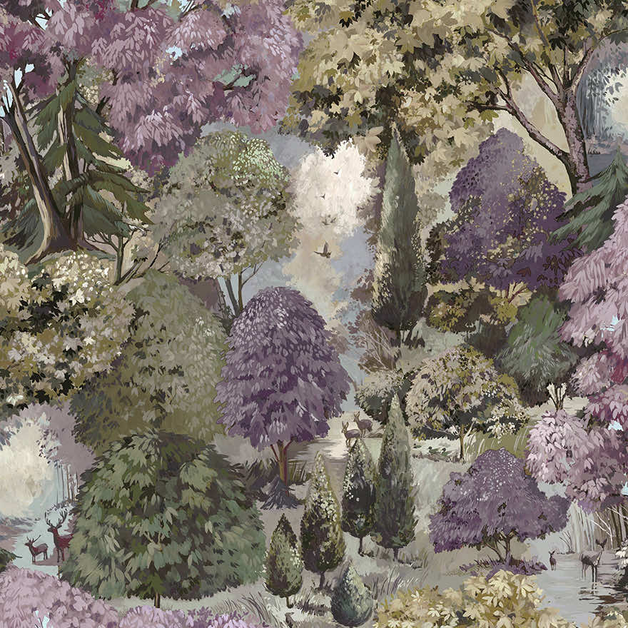 Sample - Pinecrest Mulberry Green