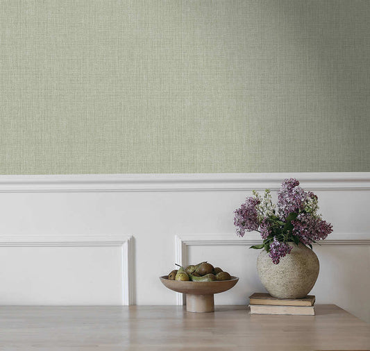 Ormsby Texture Wallpaper - Sage
