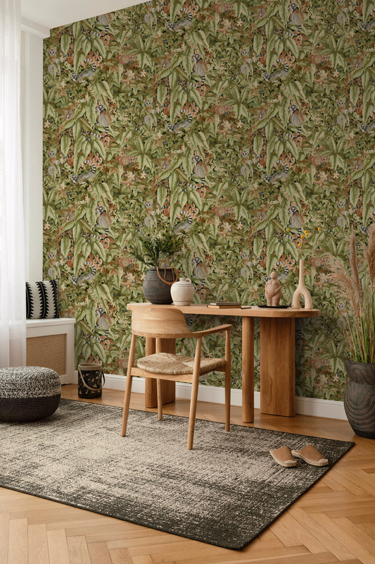 Comoros Wallpaper – Rust Green
