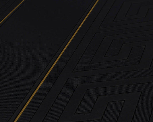 Versace Stripes Wallpaper (Versace 3 Collection) - Black