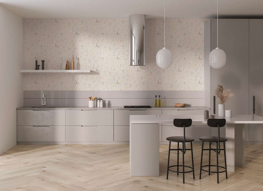 Wisp Wildflower Wallpaper – Natural