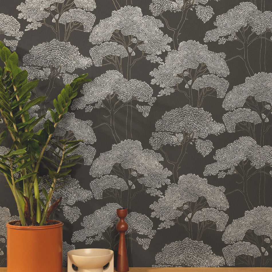 Sample - Ciotat Wallpaper - Black