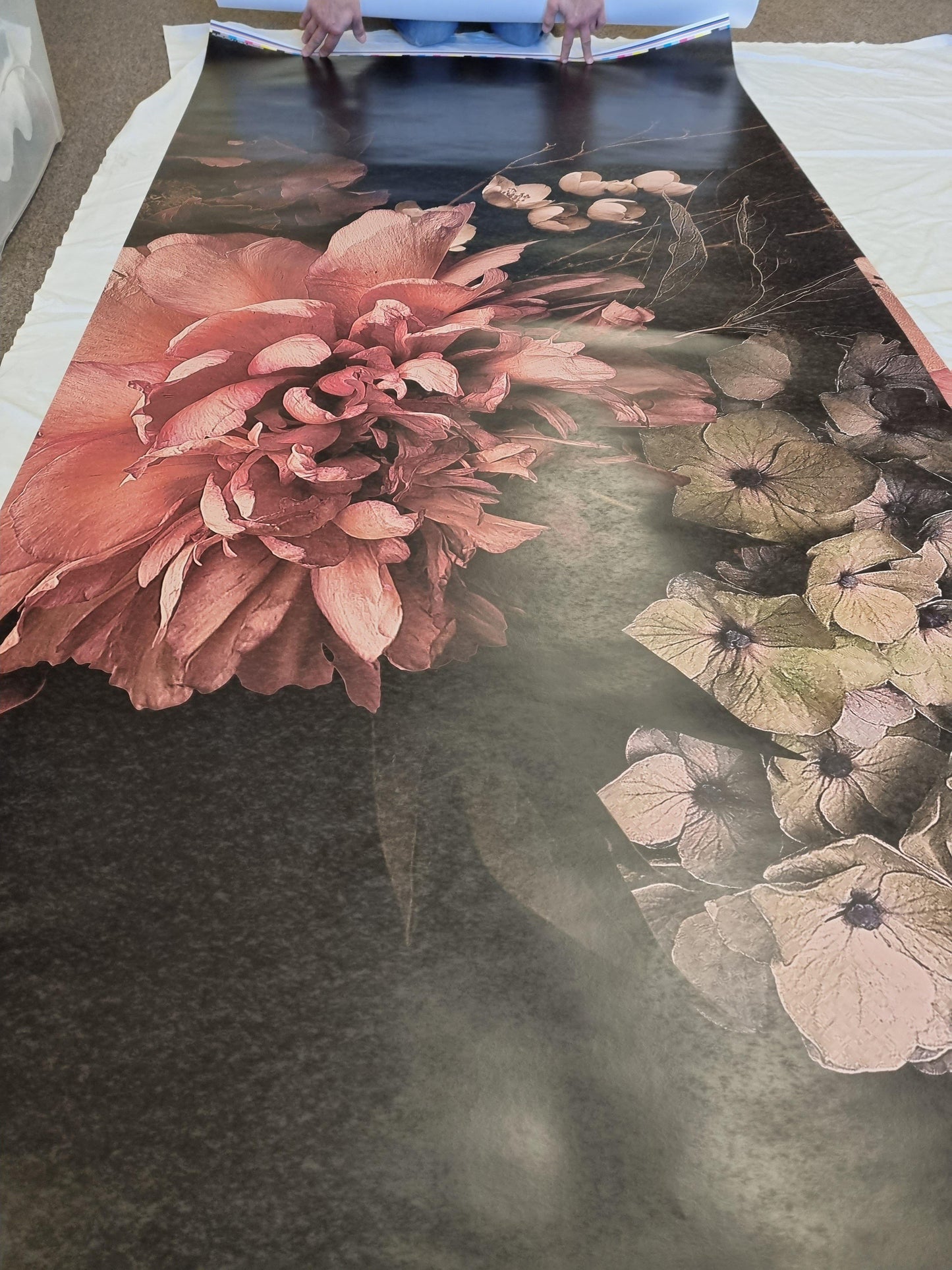 Blossom Living Walls - Blossom 1 - Custom Sized Wallpaper Mural (per m2)