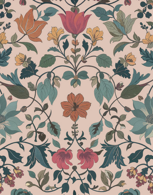 Bocage Wallpaper - Pink