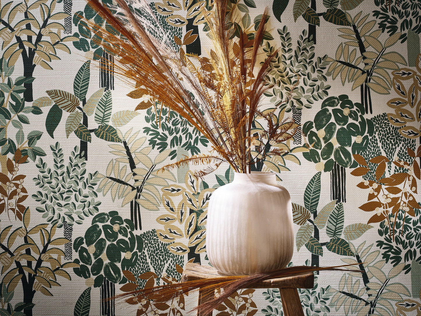 Peradeniya Garden Wallpaper - Green