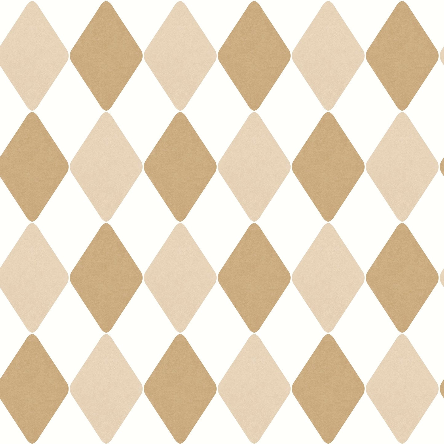 Sample - Danser Harlequin Wallpaper - Coffee & Latte