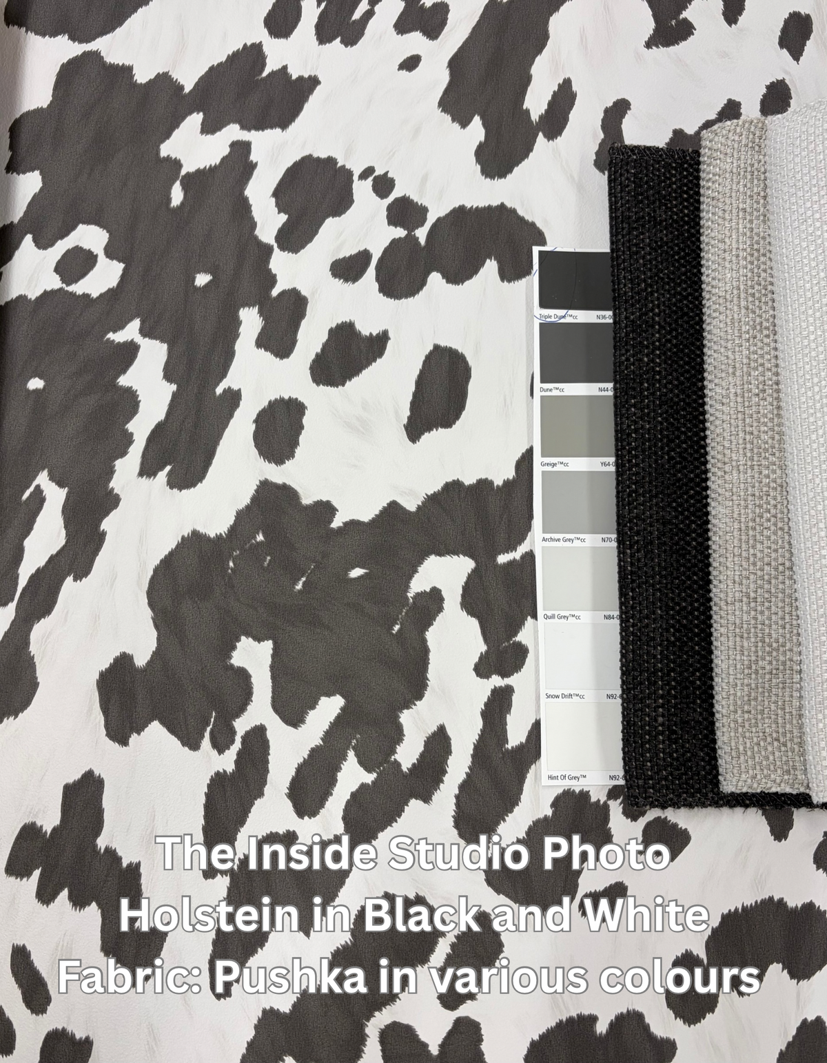 Holstein – Cowhide Wallpaper – Black and White