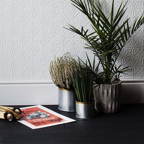 Sample - Deco Paradiso - Anaglypta Wallpaper