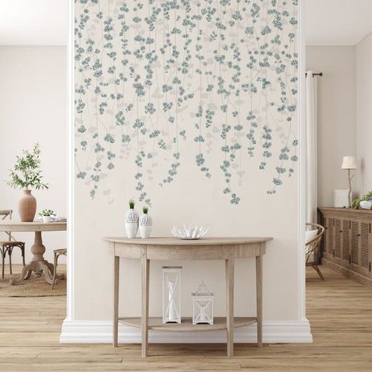 Cherry Blossom Wallpaper - Vintage White