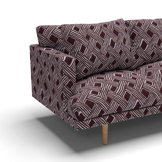 Palacio Upholstery Fabric - Plum