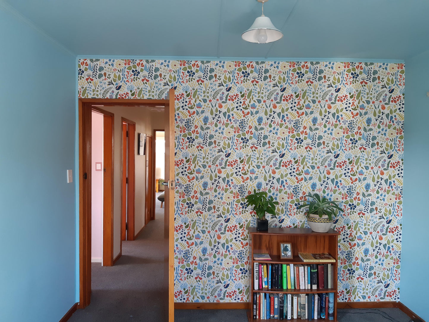 Herbarium Wallpaper - White