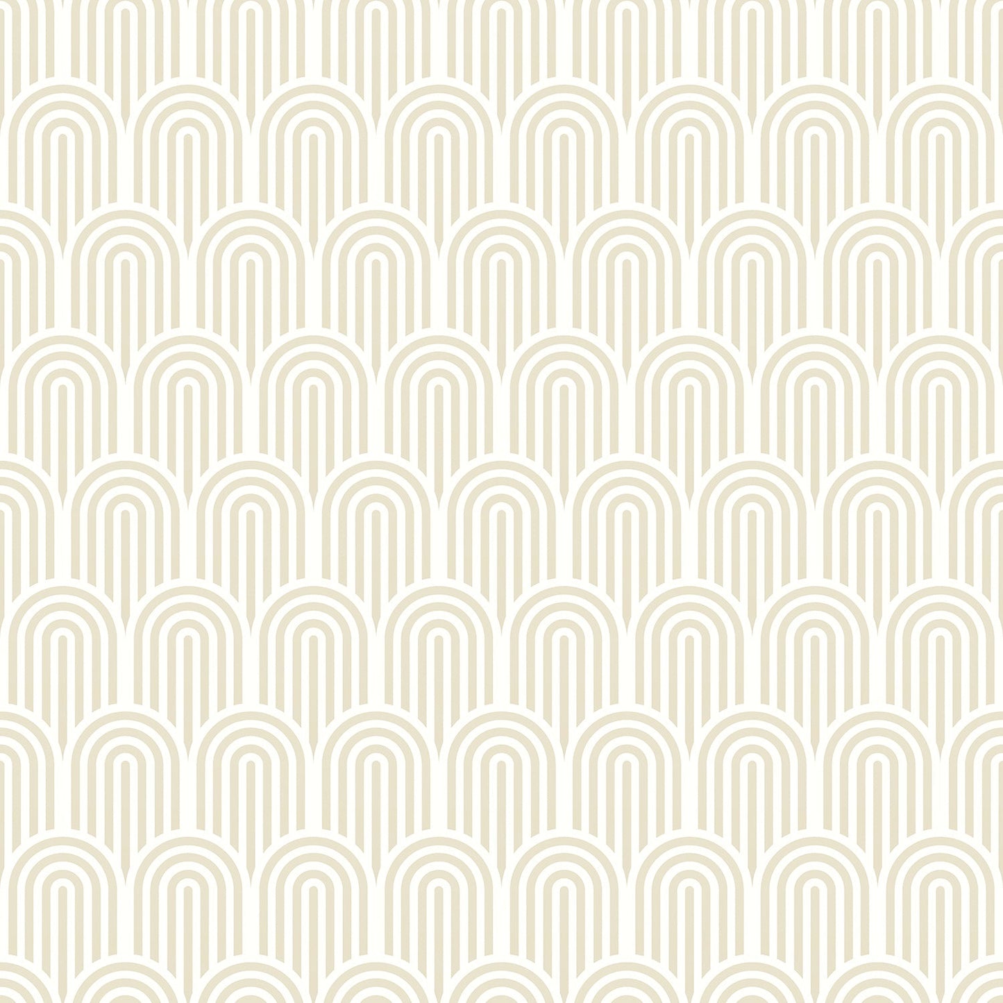 Sample - Retro Arch Wallpaper - Cream