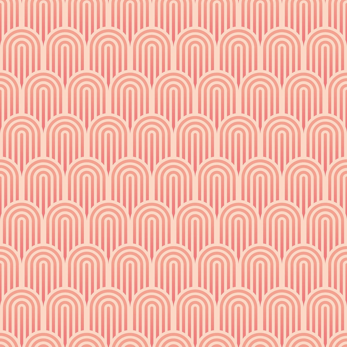 Sample - Retro Arch Wallpaper - Blush Pink