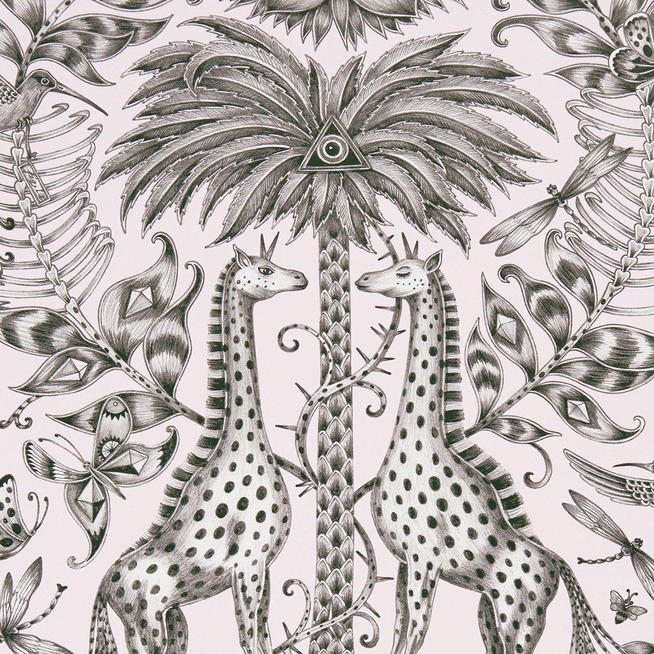 Sample - Kruger Wallpaper - Pink