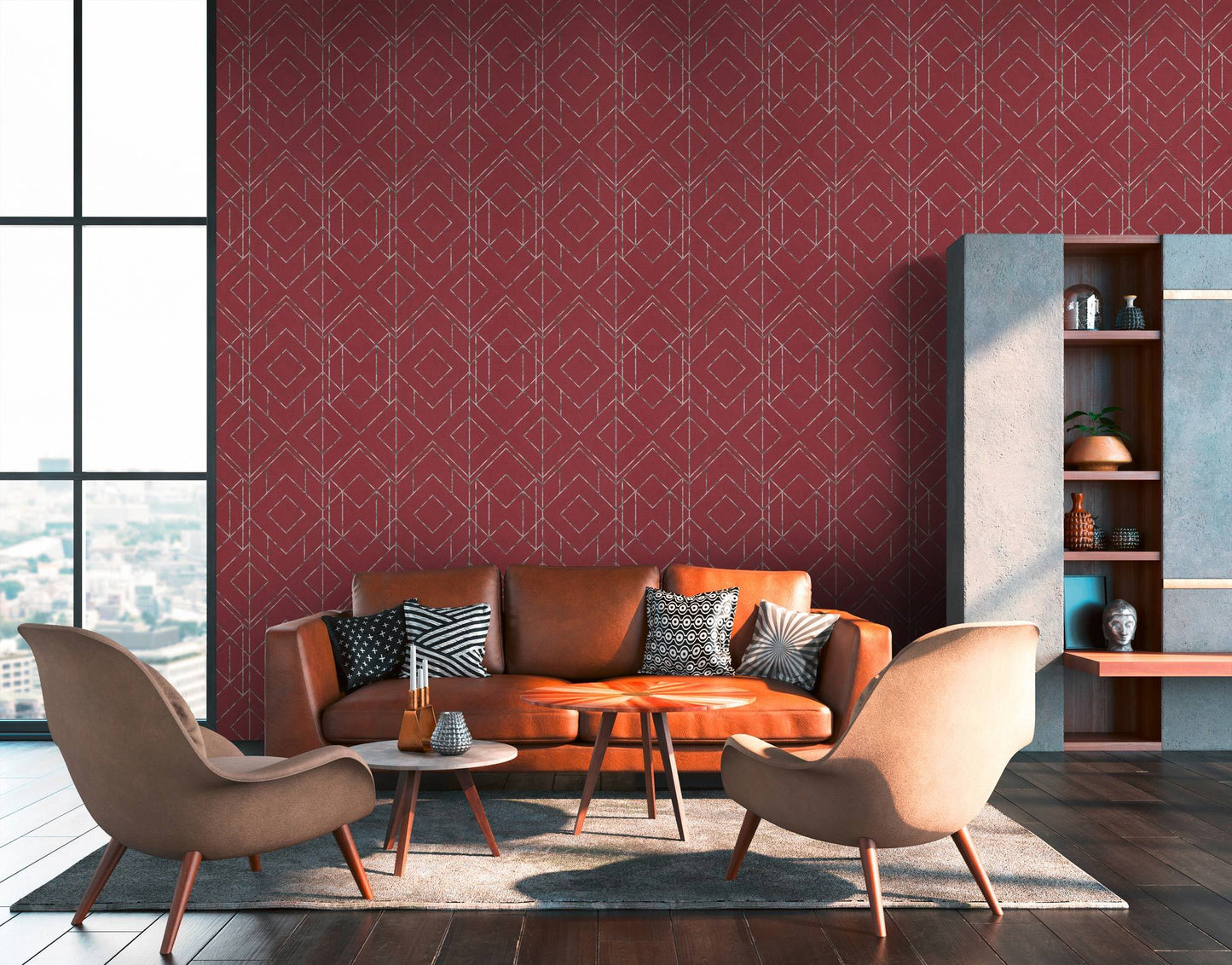 Metallic Graphics - Metallic Red