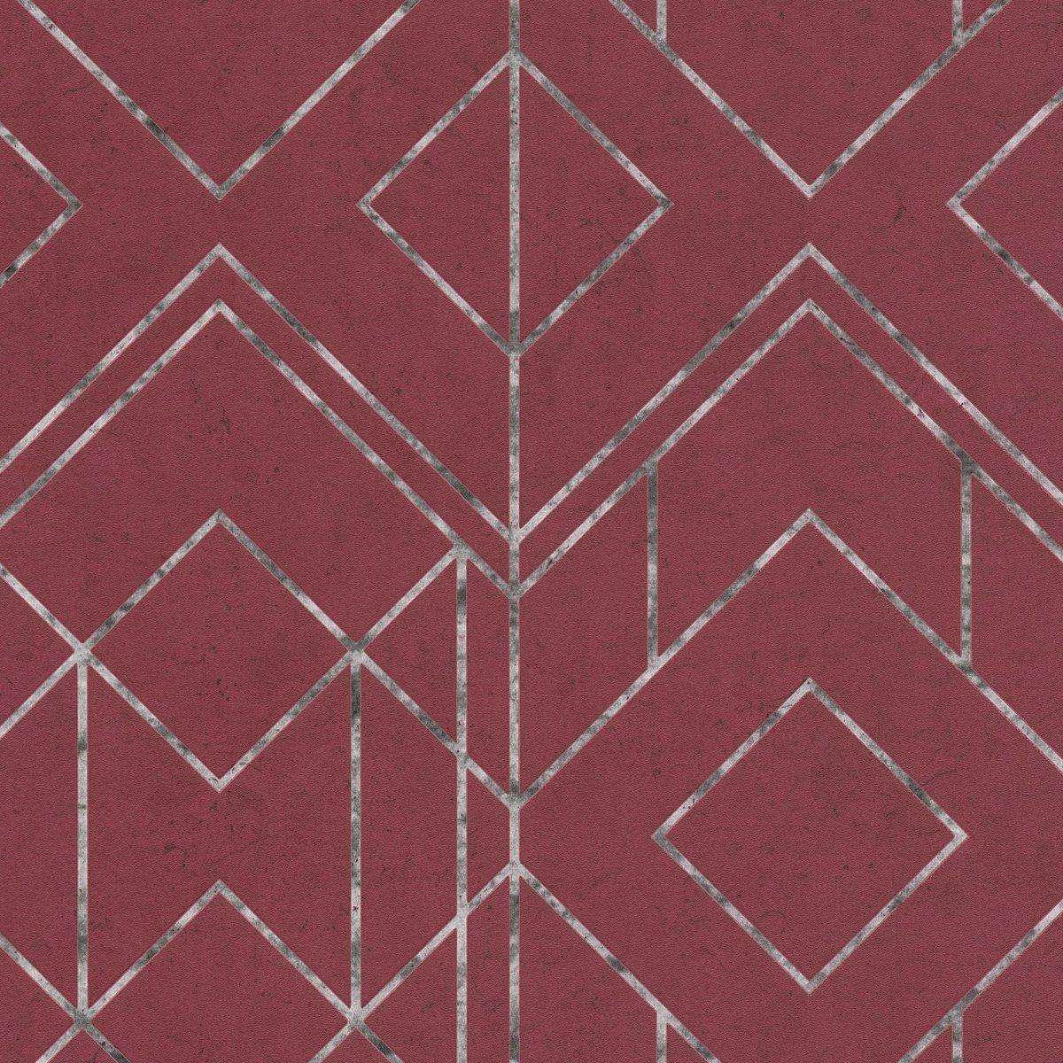 Sample - Metallic Graphics - Metallic Red