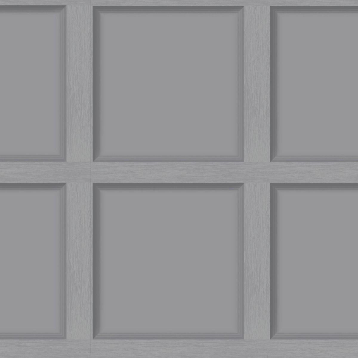 Sample - Modern Wood Paneling Wallpaper - Grey