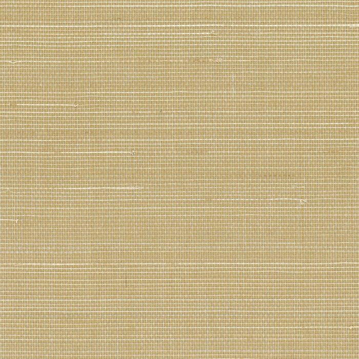 Abaca Natural Fibre WIDE Wallpaper - Biscuit
