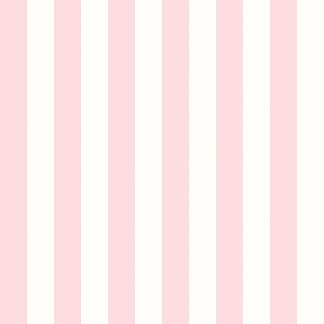 Sample - Candy Stripe Wallpaper - Rose