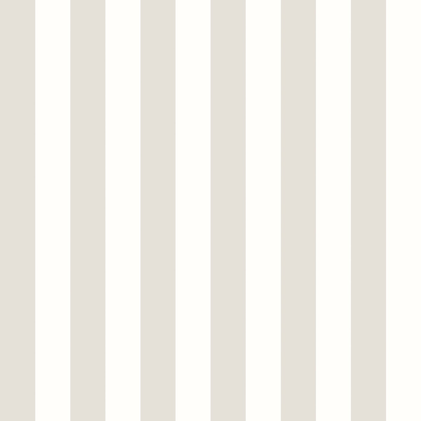 Sample - Candy Stripe Wallpaper - Bone