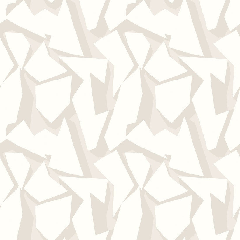 Shatter Wallpaper - Chalk