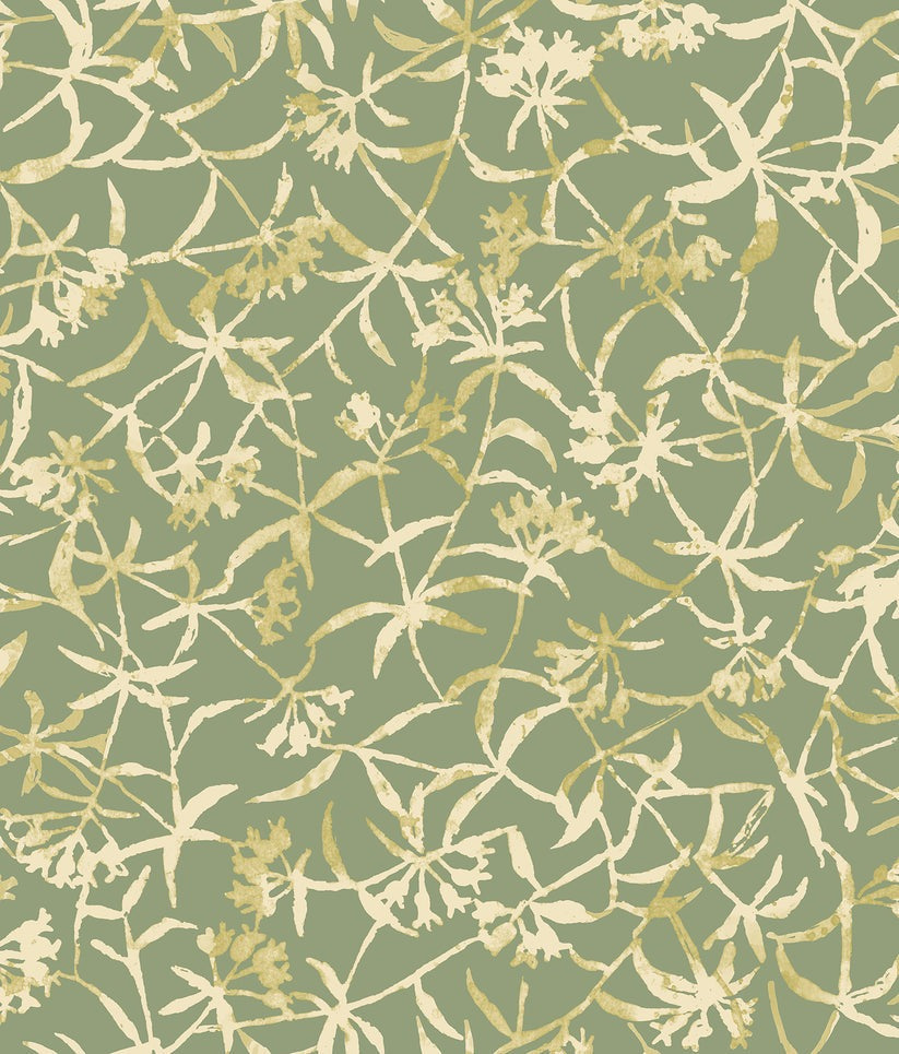 Sample - Entwine Wallpaper - Fern