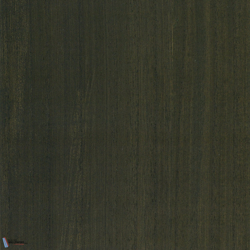 Paulownia - Wood Veneer WIDE Wallpaper - Rifle Green
