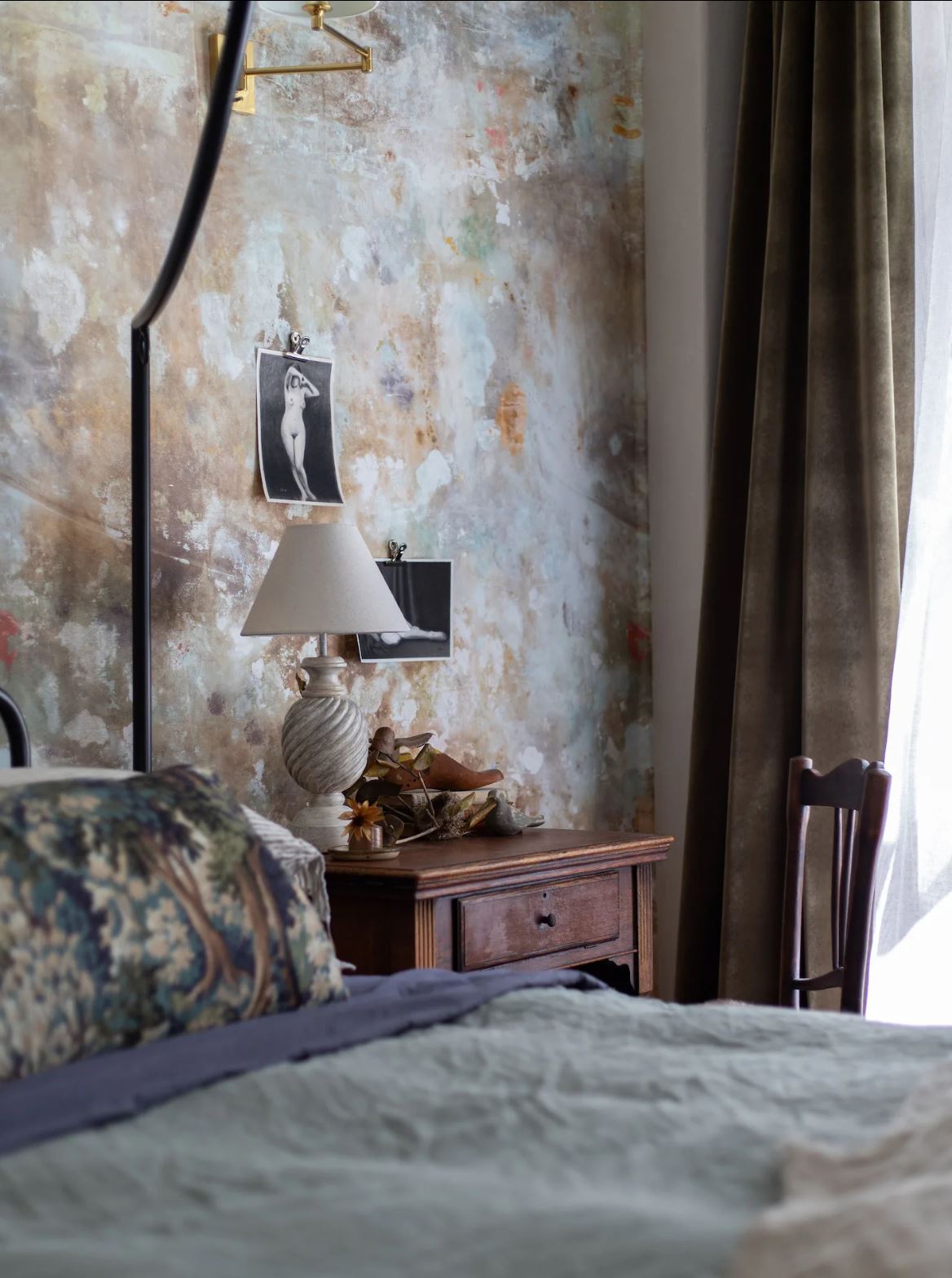 Oh La La Hybrid Wallpaper Mural - Sand