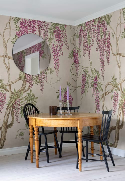 Wisteria Mural Wallpaper Online NZ | The Inside