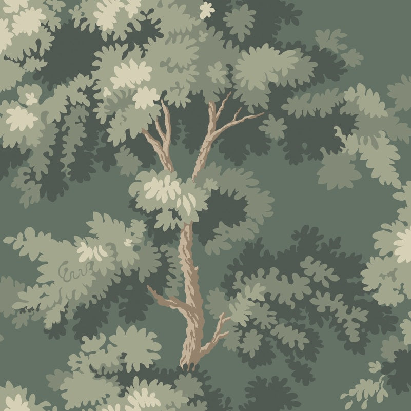Sample - Raphael Wallpaper - Moss Green