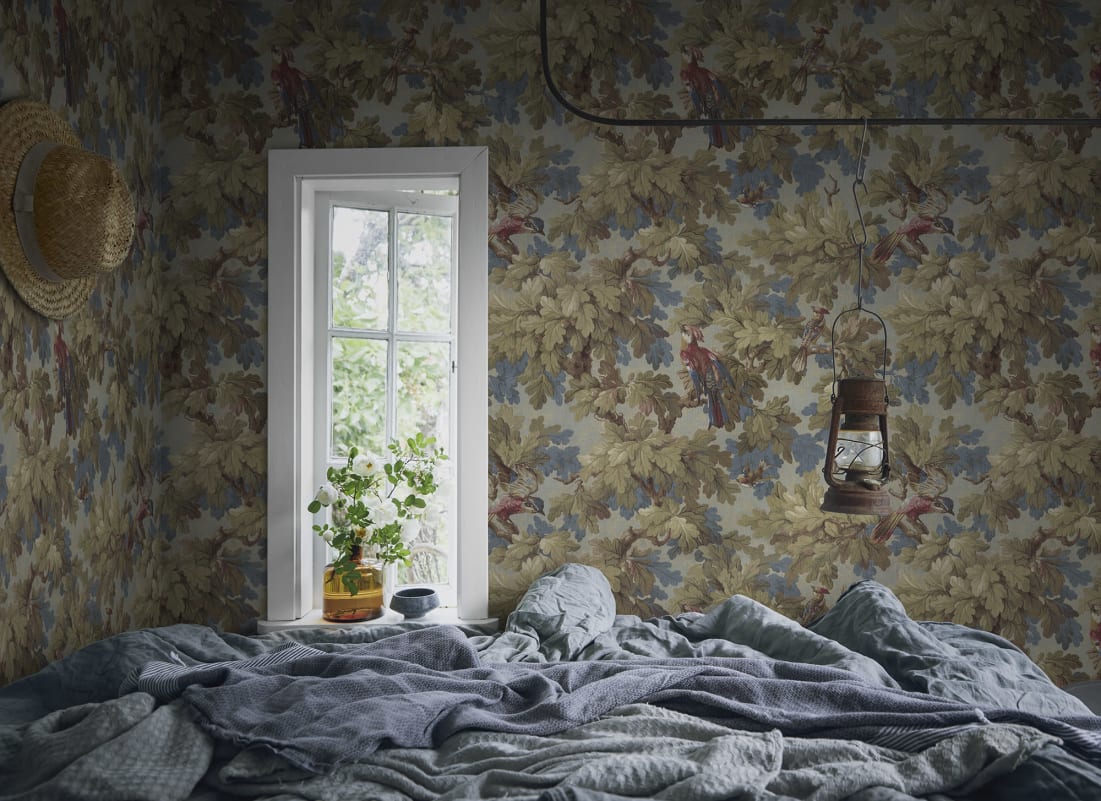 Benjamin - Sandberg - Custom Sized Wallpaper Mural (per m2) - Forest Green