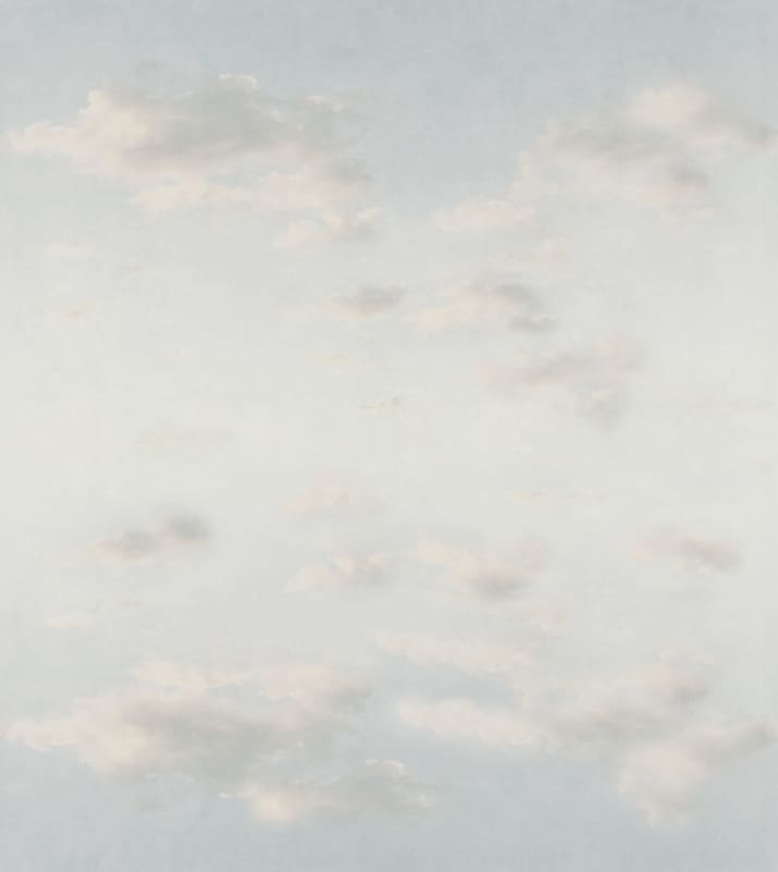 Moln CEILING - Sandberg - Custom Sized Wallpaper Mural (per m2) - Light Blue