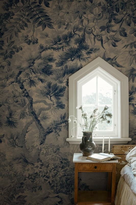 Johannas Damm Mural Wallpaper - Blue