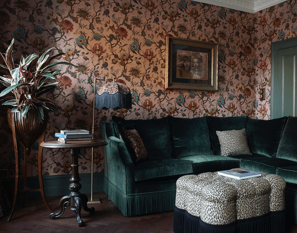 House of Hackney Artemis Hybrid Mural Wallpaper - Blush