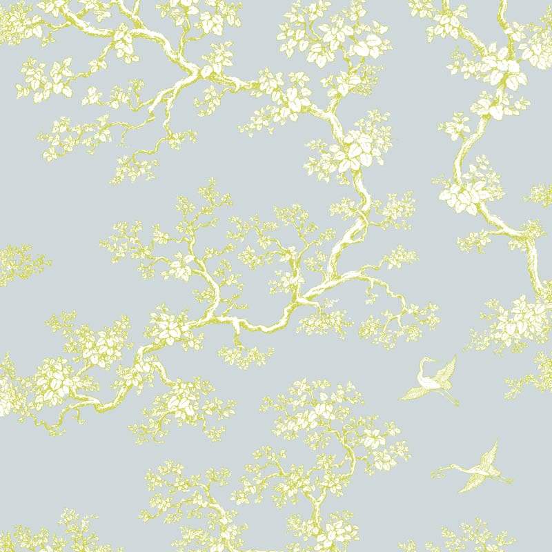 Sample – The Cranes - Florence Broadhurst Wallpaper - Source