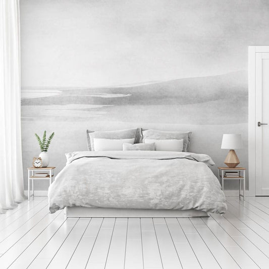 Venice Beach - Custom Sized Wallpaper Mural (per/m2) - Monochrome