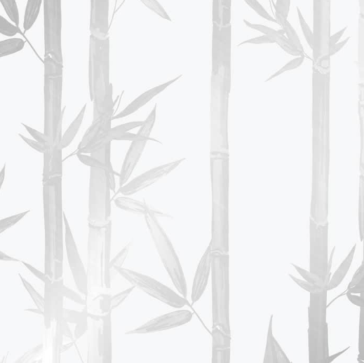 Sample - Waya Luxe Bamboo Wallpaper - White + Silver