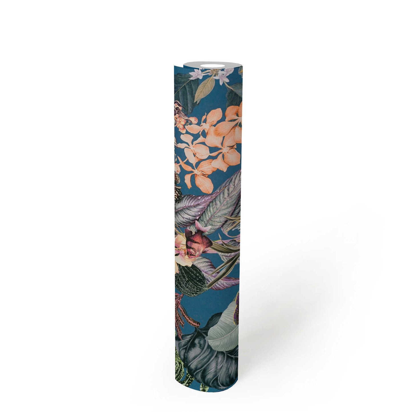 Tropical Dreams Wallpaper - Blue Teal