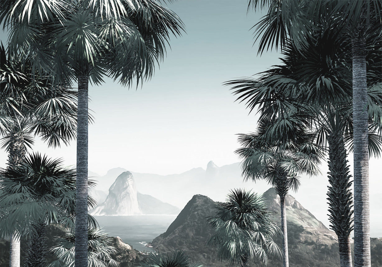 Sample – Guanabara - Custom Sized Mural Wallpaper (per m2)