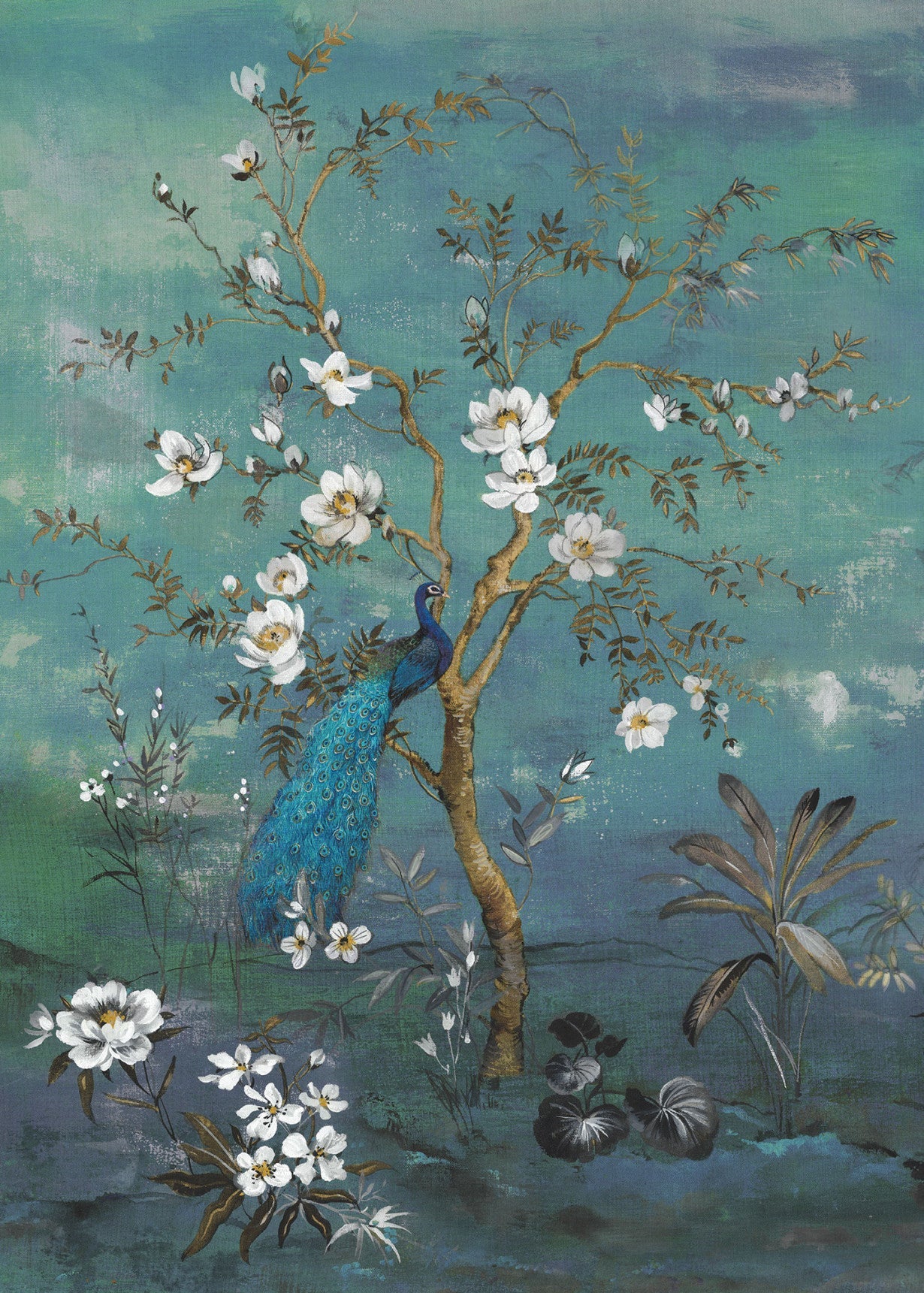 Sample – Antheia - Custom Sized Mural Wallpaper (per m2)