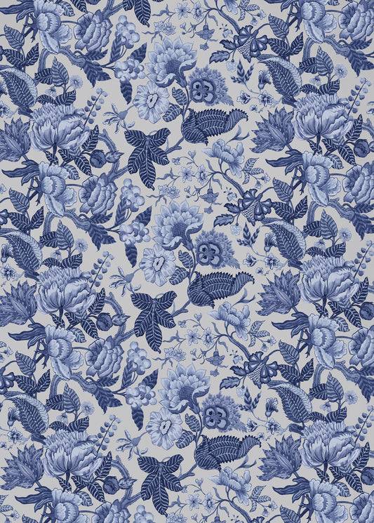 Bleuet - Custom Sized Mural Wallpaper (per m2)